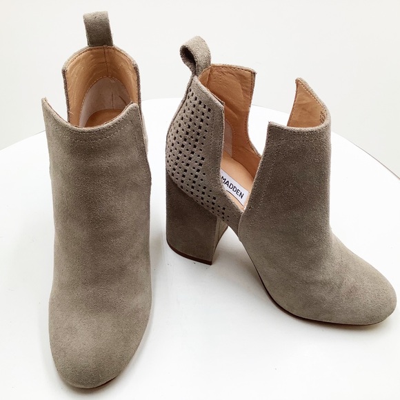 🆕{SteveMadden} Nomad Leather/Suede Ankle Booties - Picture 10 of 13